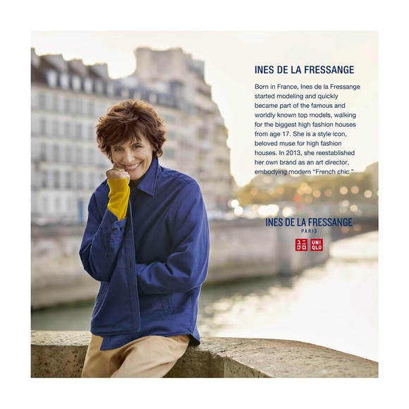 ❤️ SOLD ❤️ INES DE LA FRESSANGE UNIQLO STRIPED CARDIGAN Large NWOT Navy French - Picture 8 of 8